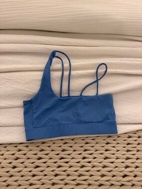 GIA Active Blue Strappy Sports Bra